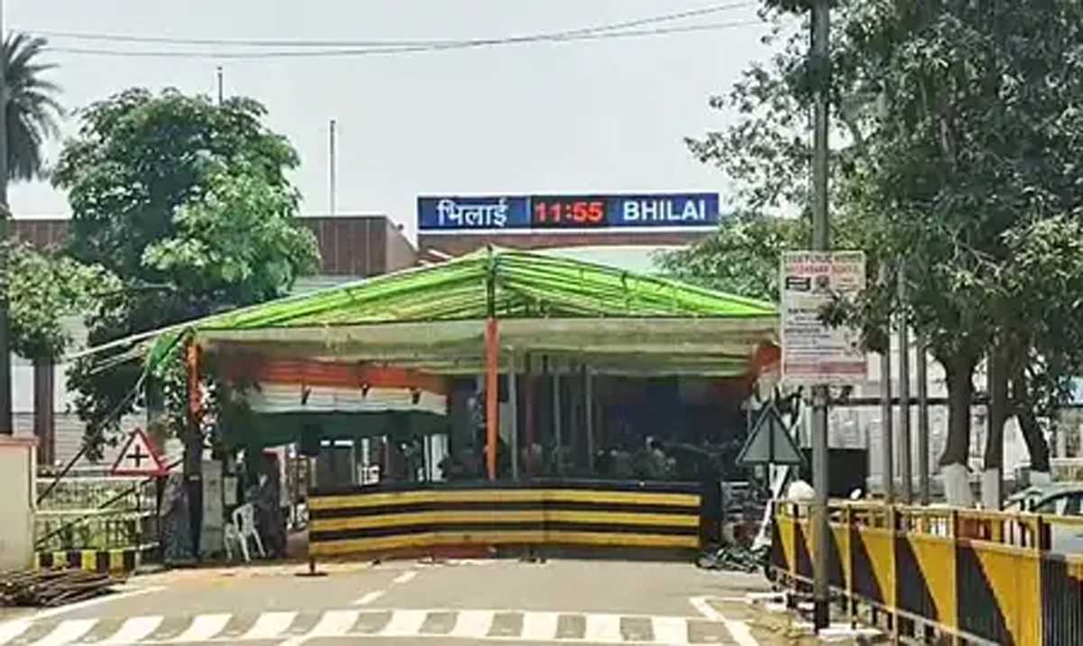 अमृत भारत स्टेशन योजना के तहत भिलाई तीन रेलवे स्टेशन का हुआ कायाकल्प